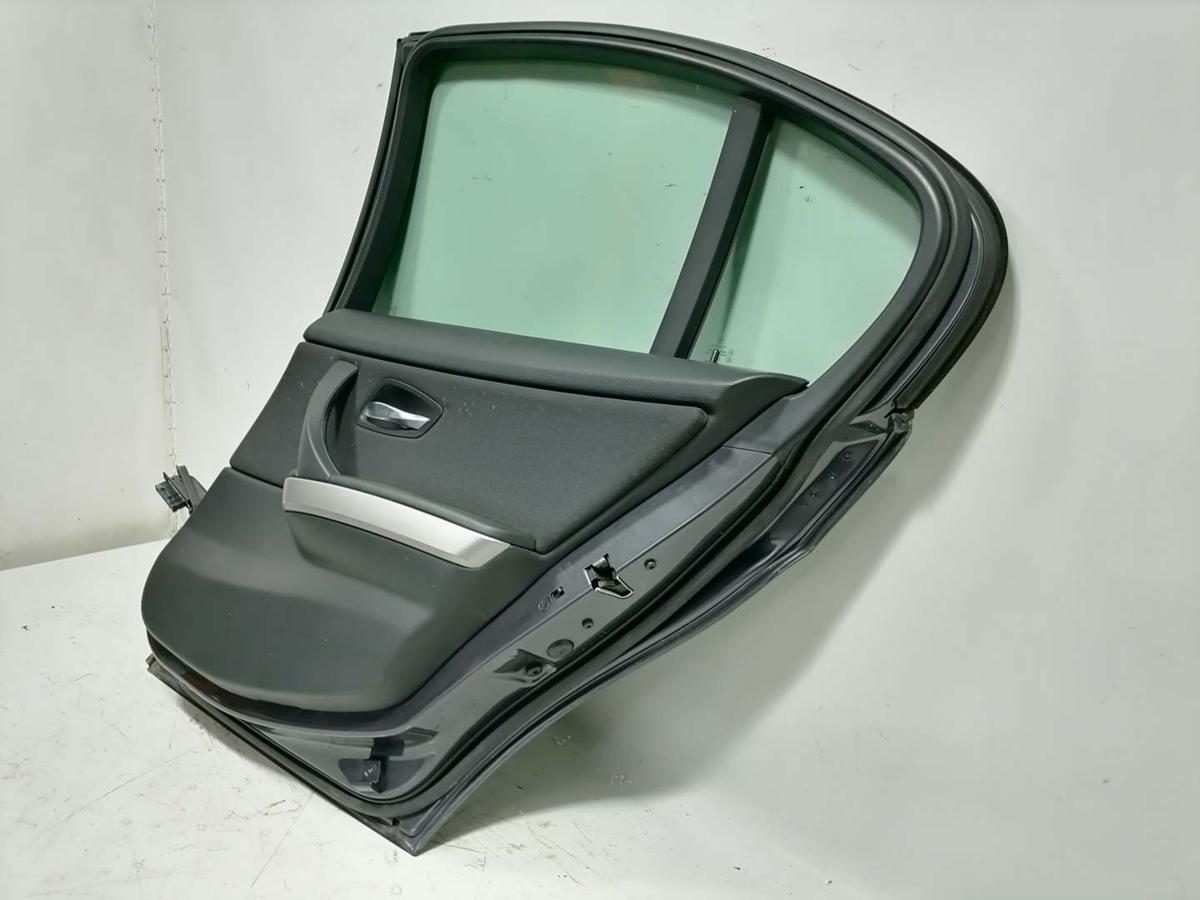 BMW 3er E90 original Tür hinten rechts A22 Sparkling Graphite Rohbau Limo BJ06